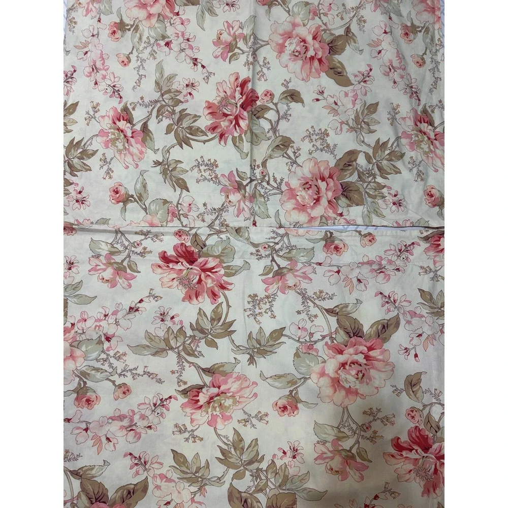 POTTERY BARN Duvet Cover 2 Shams Palampore Botanical Floral Full/Queen 84X81